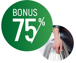 Approfitta del bonus -75% <br/> per installazione o rinnovo ascensori!